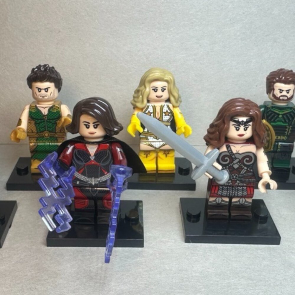 Custom Printed MOC The Boys “The Supes” Minifigures 8 Pack